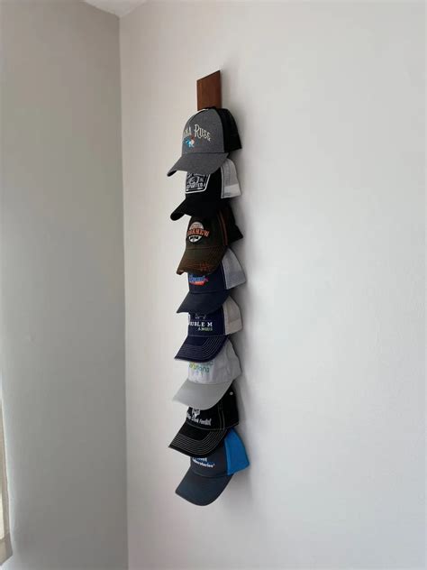 wall mounted hat racks for baseball caps|hat organizer for baseball caps.